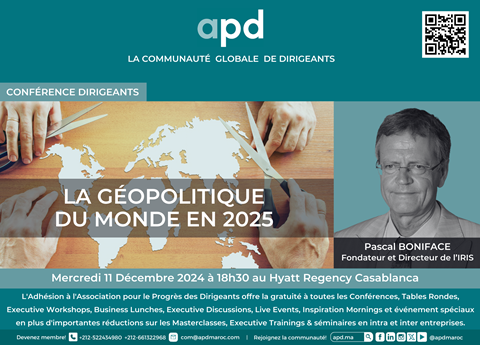 Affiche APD — La géopolitique du monde en 2025