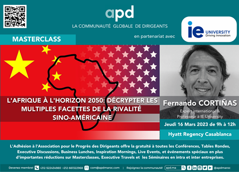 Affiche APD — L’Afrique à l’horizon 2050 : décrypter les multiples facettes de la rivalité sino-américaine
