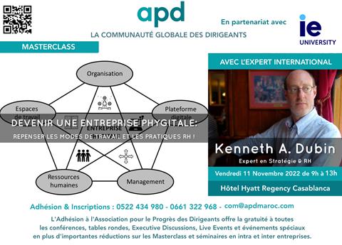 Affiche APD — Devenir une entreprise phygitale : repenser les modes de travail et les pratiques RH