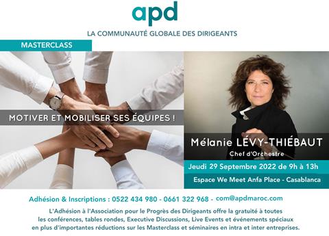 Affiche APD — Motiver et mobiliser ses équipes !