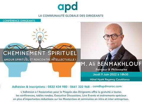 Affiche APD — Cheminement spirituel : amour spirituel et rencontre intellectuelle !