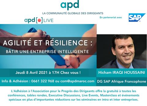 Affiche APD — Agilité et résilience : bâtir une entreprise intelligente