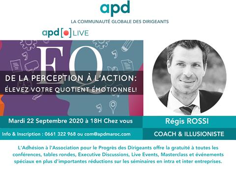 Affiche APD — De la perception à l’action : élevez votre quotient émotionnel !
