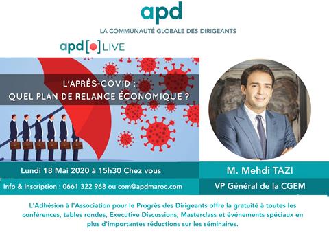 Affiche APD — L’après-Covid : quel plan de relance économique ?