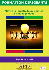 Affiche originale — Mettre la créativité au service du management