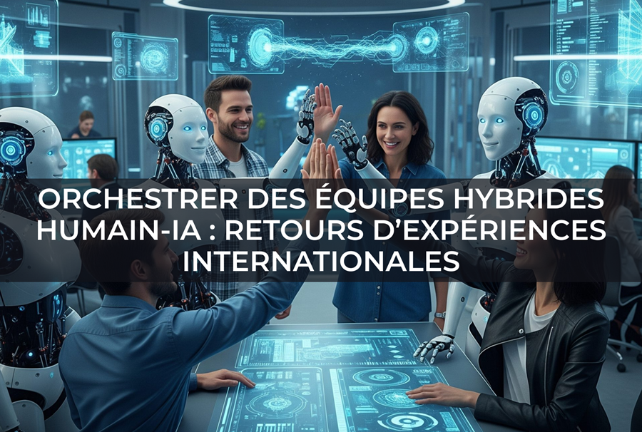 Orchestrer des équipes hybrides humain–IA – visuel du programme APD du 28 janvier 2026