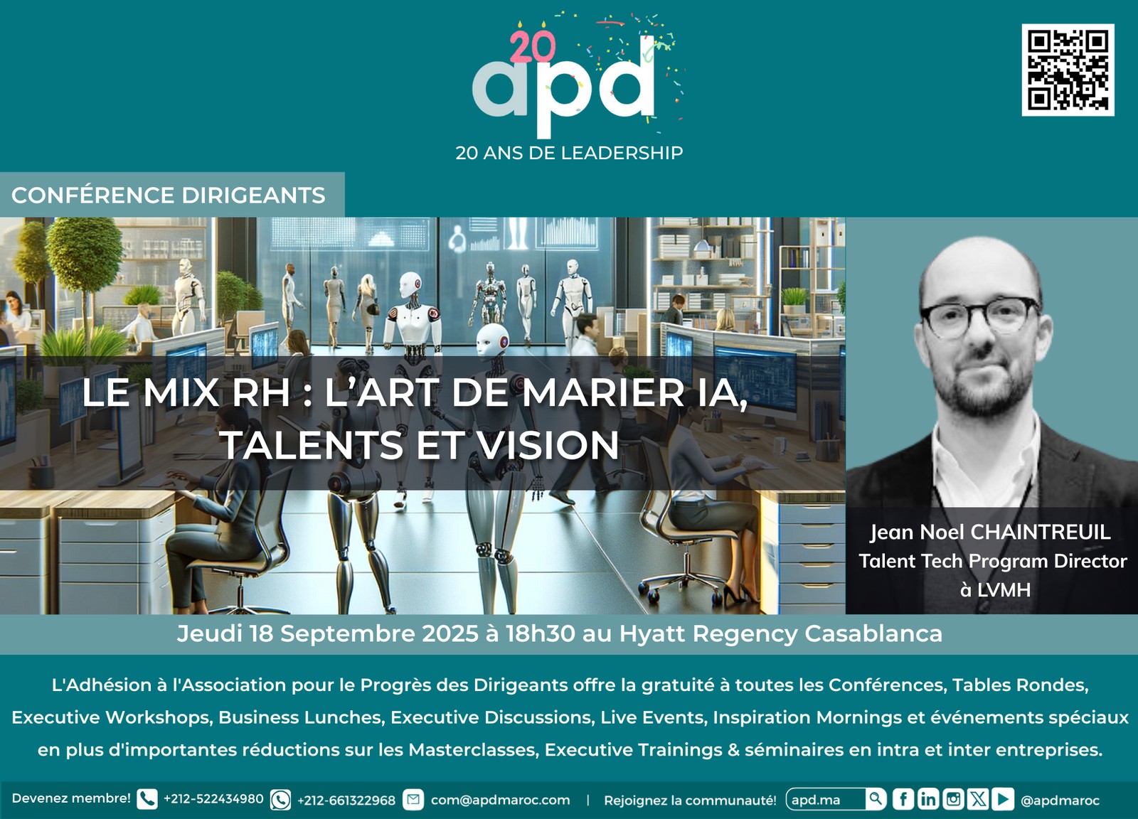 Le mix RH : l’art de marier IA, talents et vision — annonce officielle APD du 2025-09-18