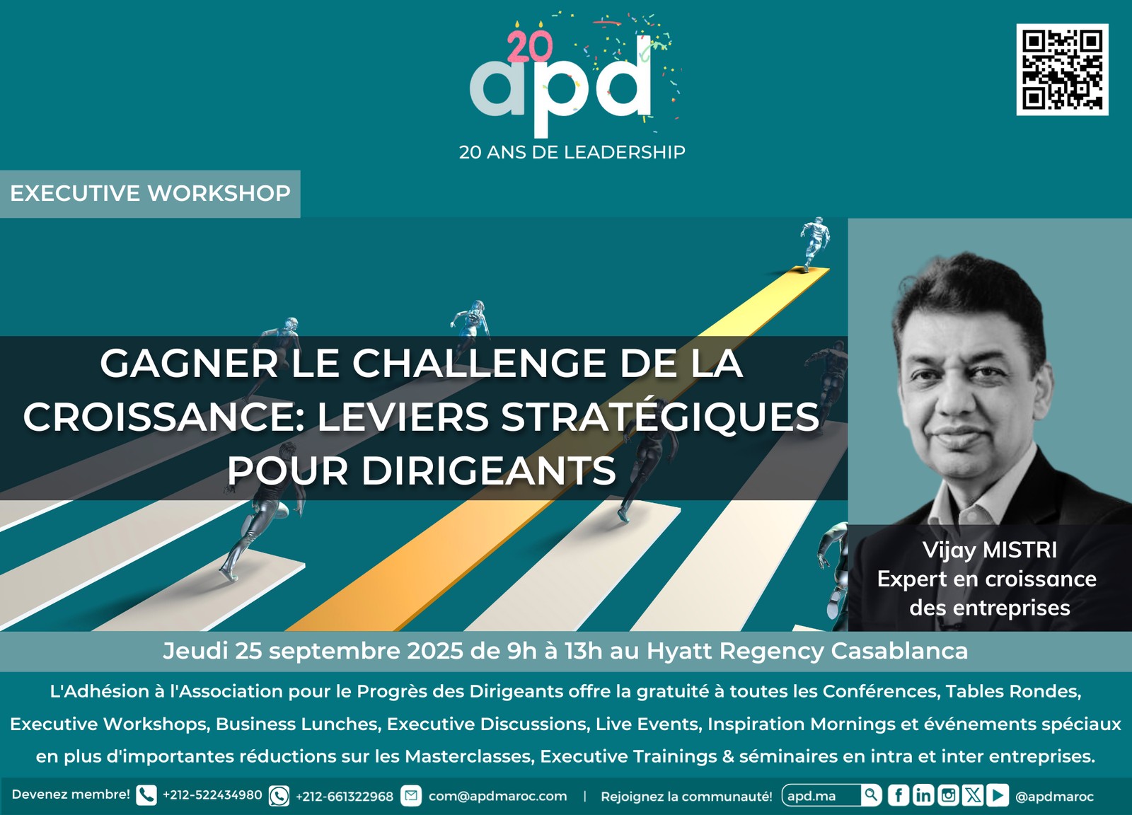 Winning the growth game: strategic levers for business leaders — annonce officielle APD du 2025-09-25