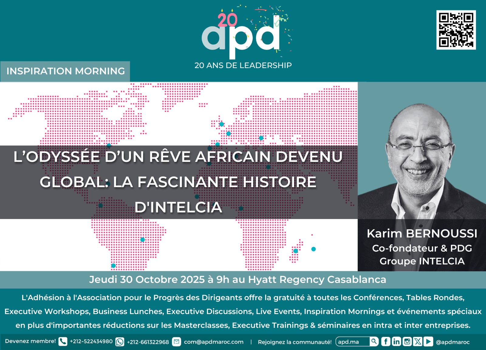 L’odyssée d’un rêve africain devenu global : la fascinante histoire d’Intelcia — annonce officielle APD du 2025-10-30
