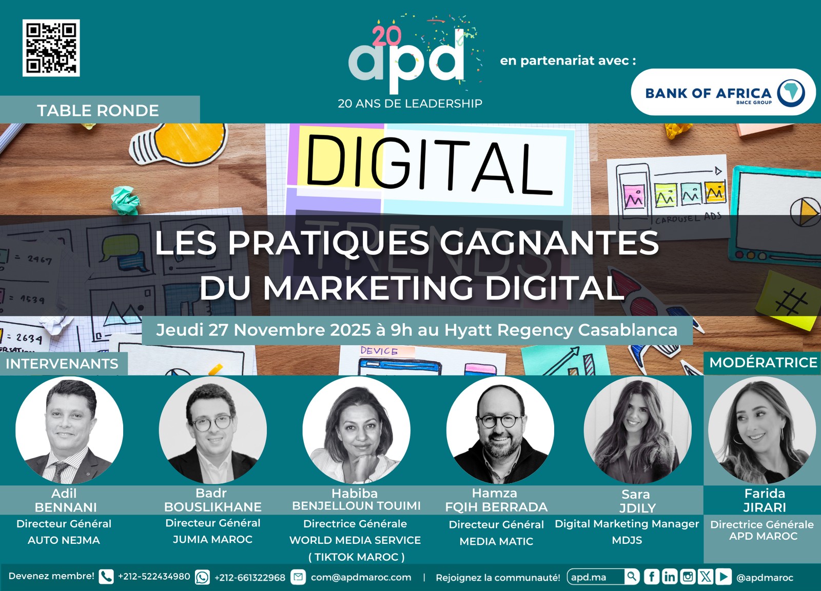 Les pratiques gagnantes du marketing digital — annonce officielle APD du 2025-11-27