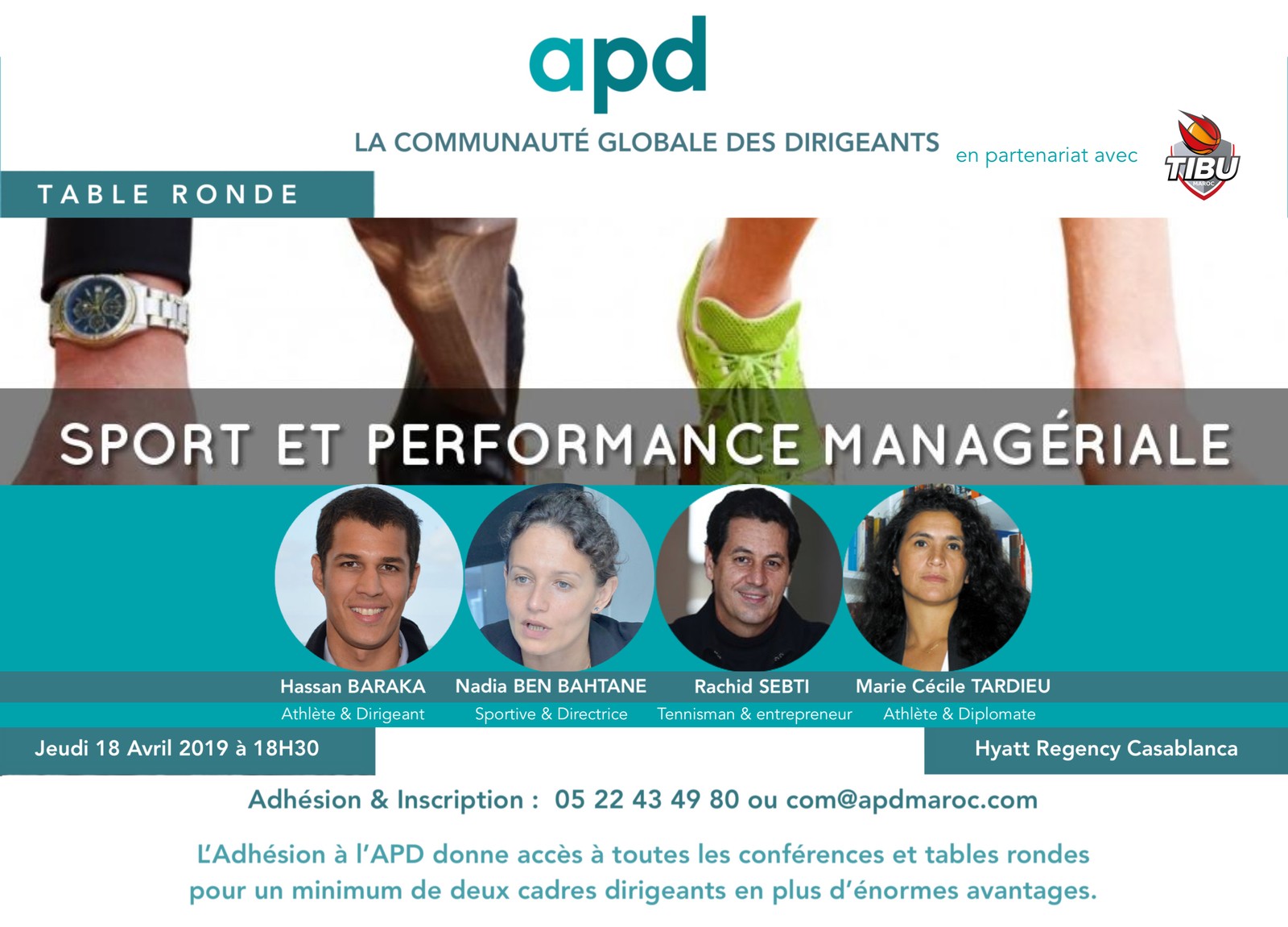 Sport et performance managériale — annonce officielle APD