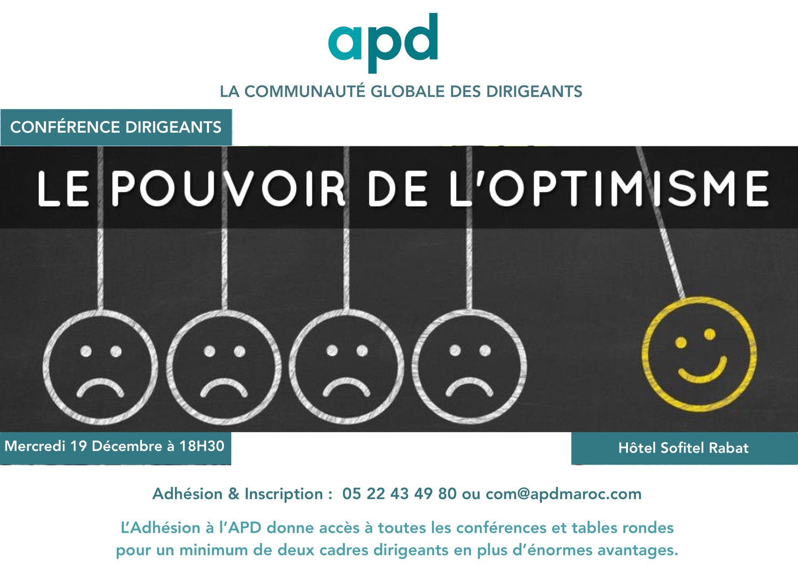 Devenir une entreprise optimiste — annonce officielle APD