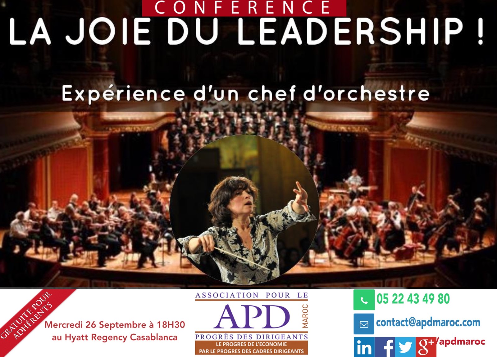 La joie du leadership : contrôle ou libération des talents ? — annonce officielle APD