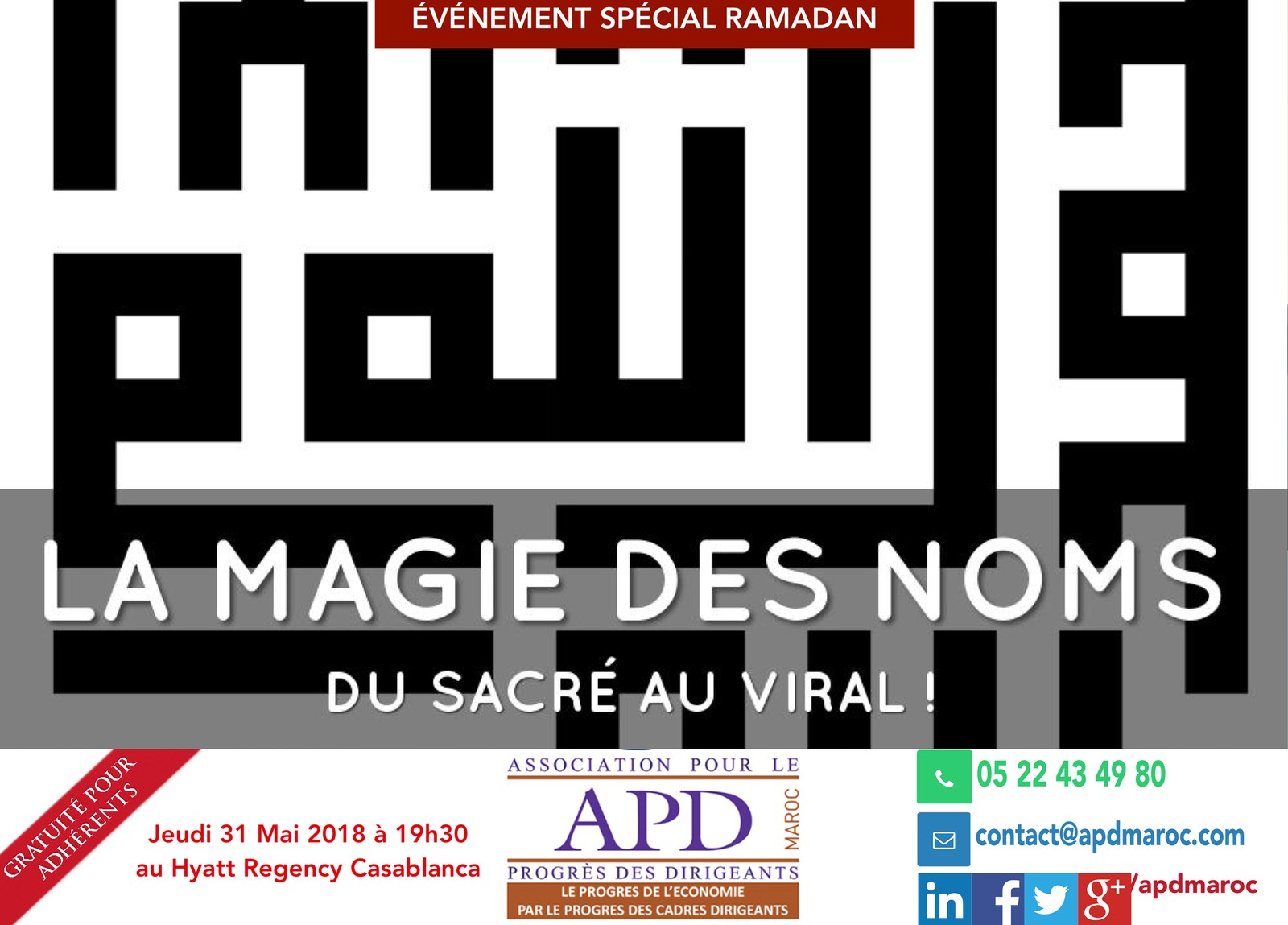La magie des noms : du sacré au viral ! — annonce officielle APD