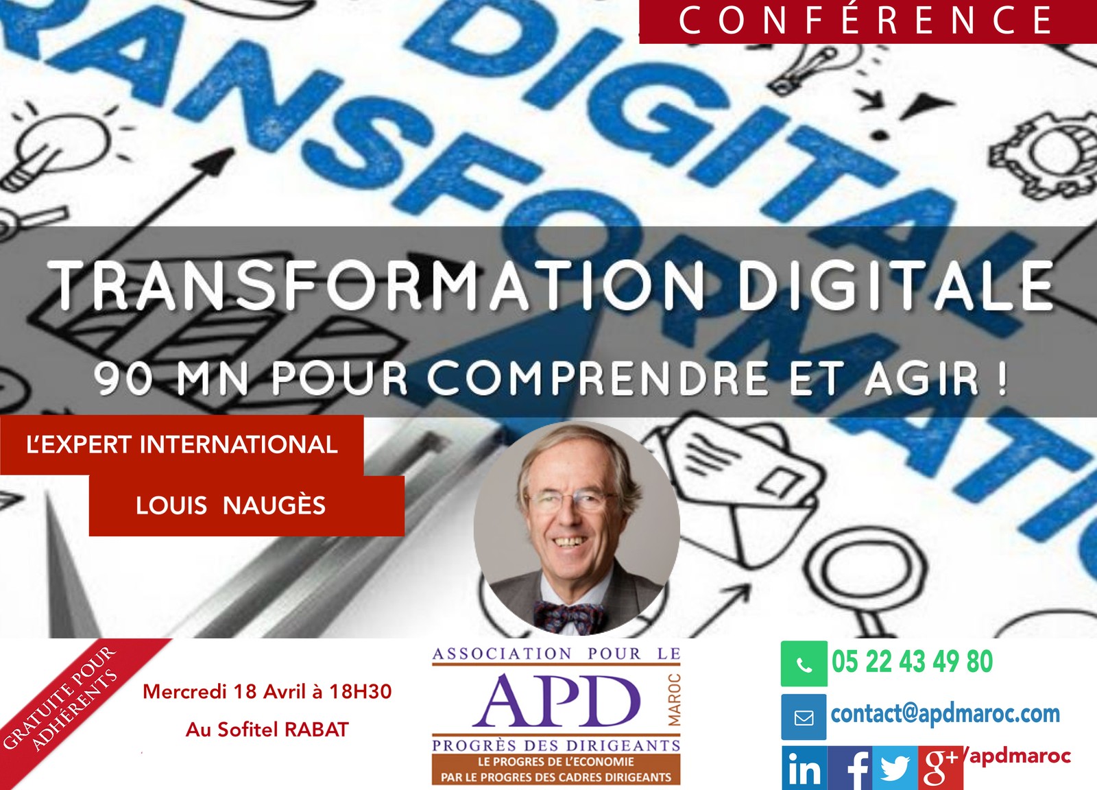 Transformation digitale : 90 minutes pour comprendre et agir — annonce officielle APD