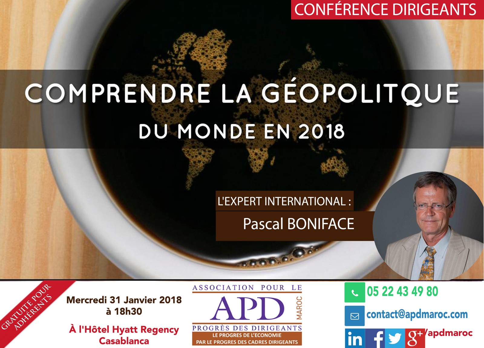 Jeu de cartes : comprendre la géopolitique du monde en 2018 — annonce officielle APD