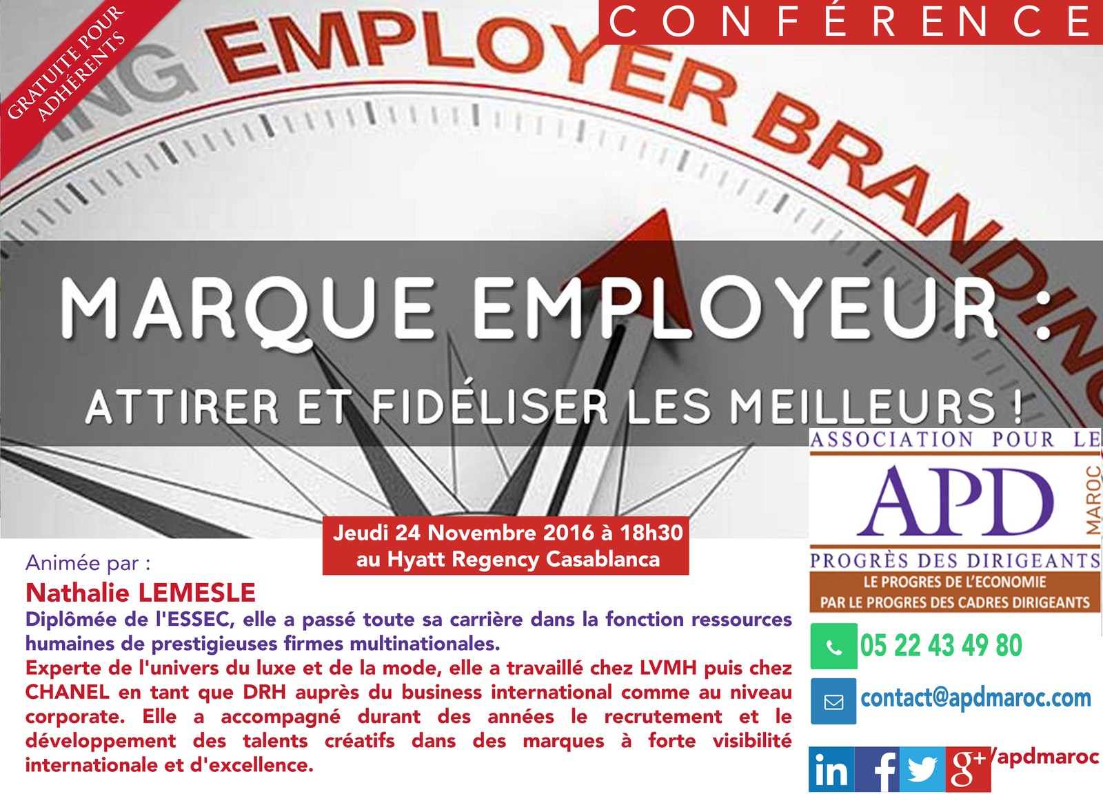 Marque employeur : attirer et fidéliser les meilleurs — annonce officielle APD