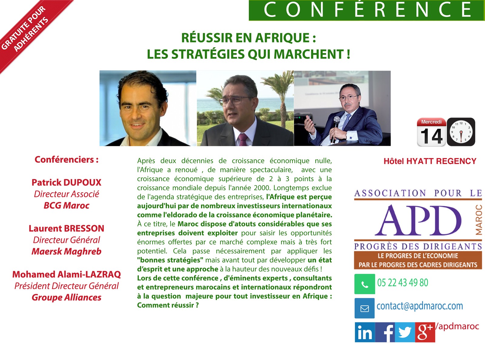 Réussir en Afrique : les stratégies qui marchent ! — annonce officielle APD