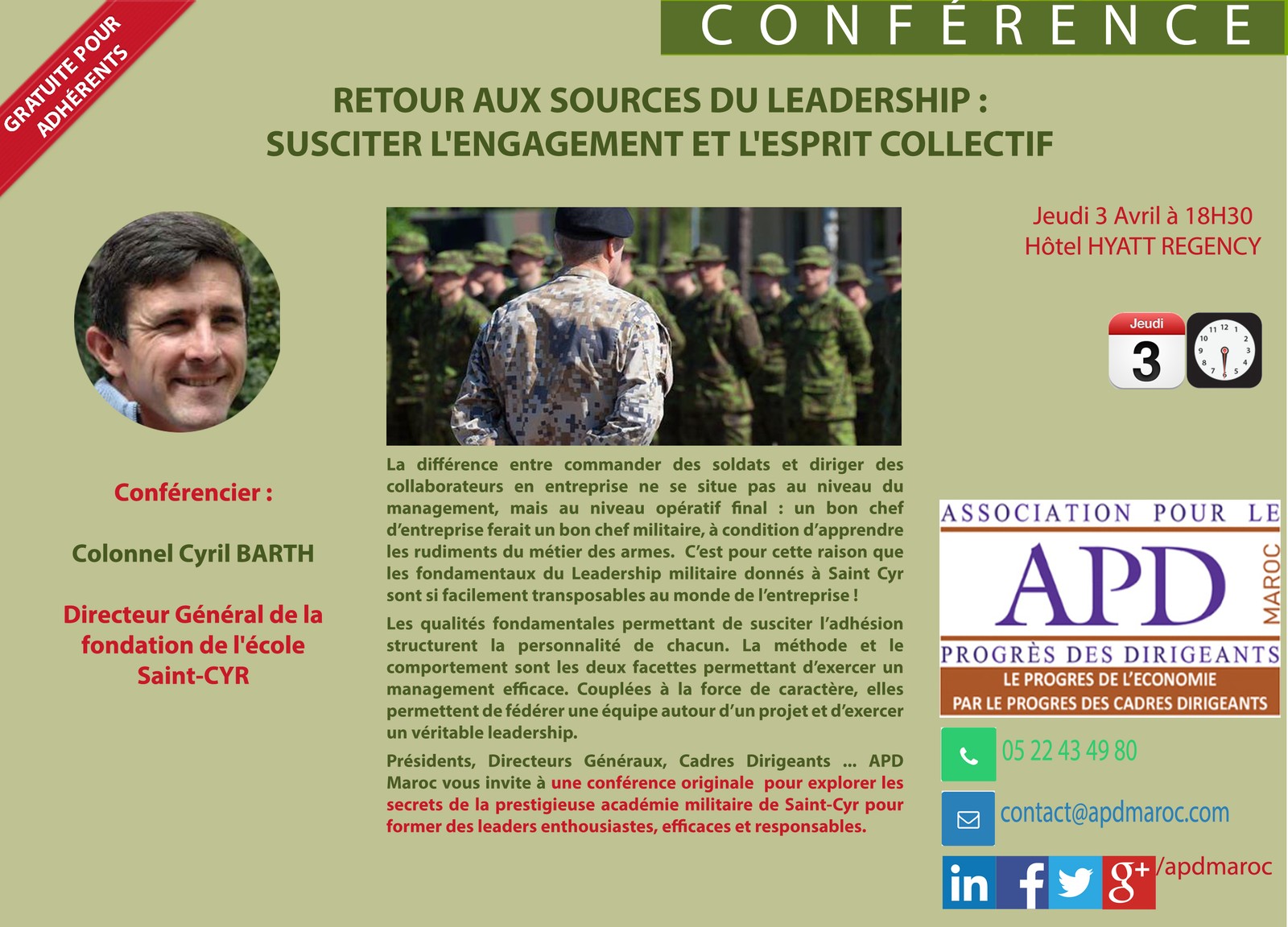 Retour aux sources du leadership : susciter l’engagement et l’esprit collectif — annonce officielle APD