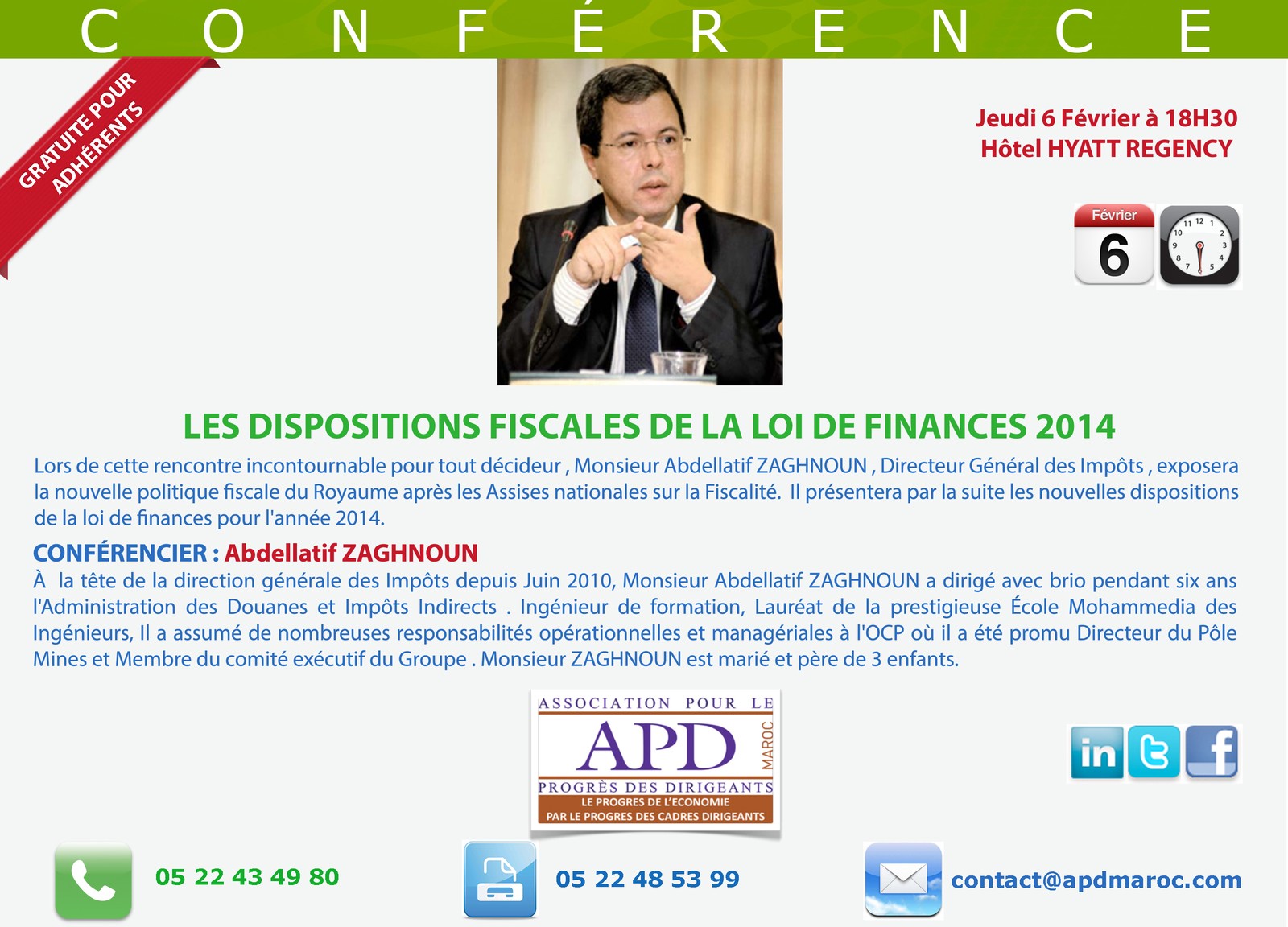 Les dispositions fiscales de la loi de finances 2014 — annonce officielle APD