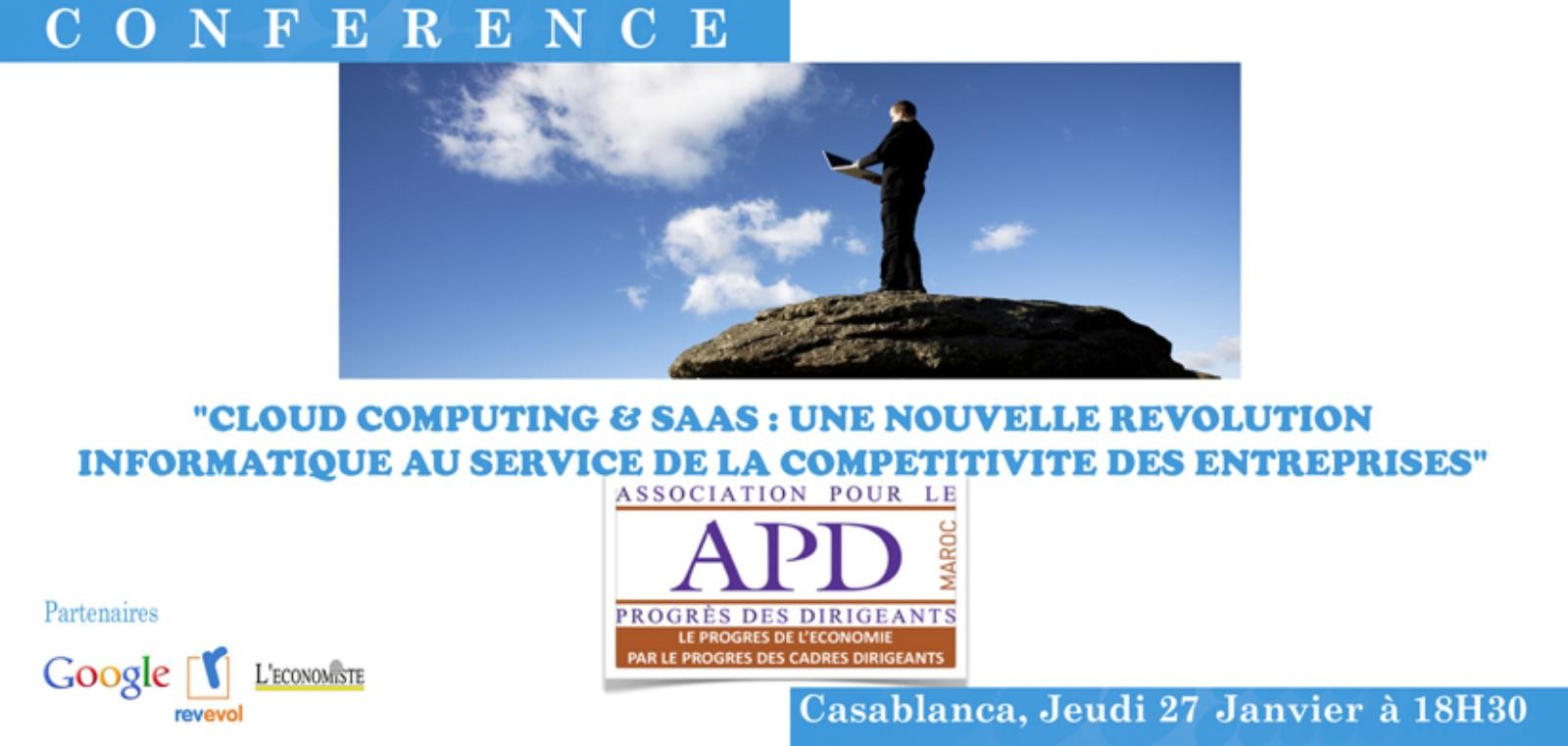 Cloud computing et SaaS : une nouvelle révolution informatique au service de la compétitivité — annonce officielle APD