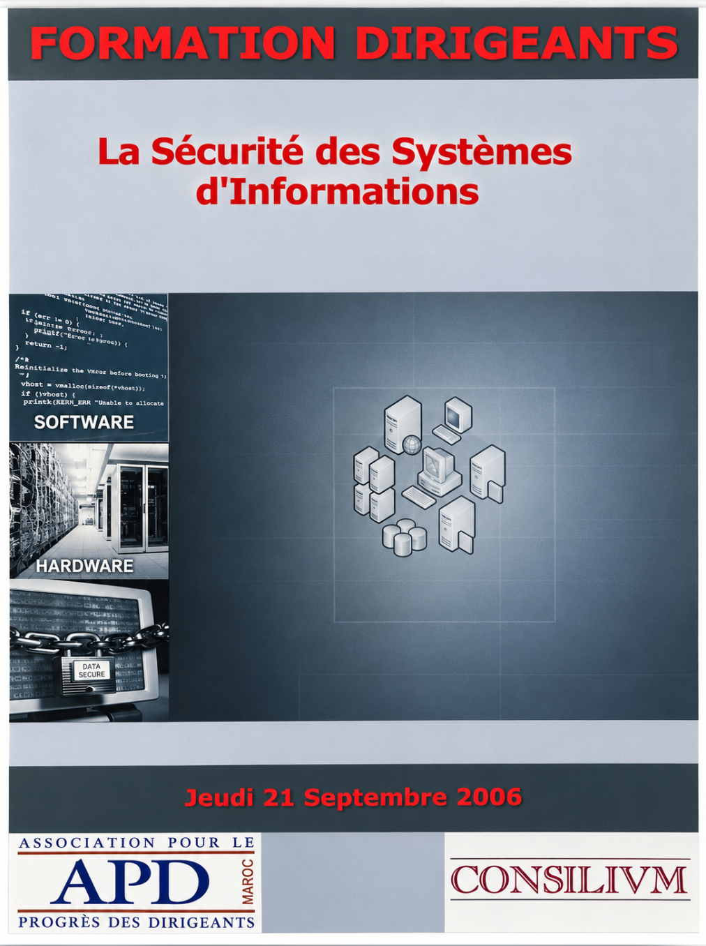 Sécurité des systèmes d’information — affiche APD de 2006-09-21